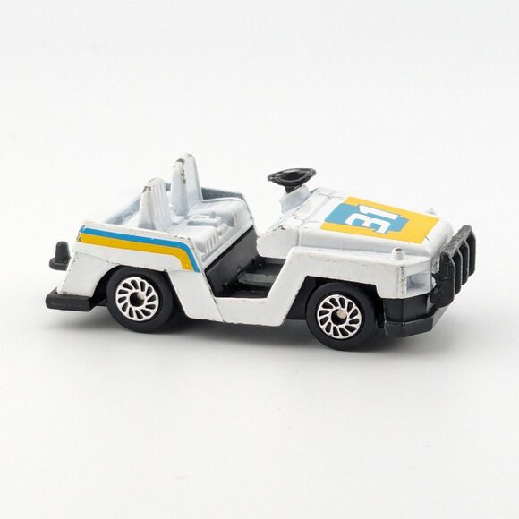 Cargo Baggage Car - Airport Service White Trolley 31 - Picture 1 of 4